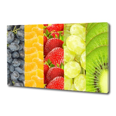 Quadro su tela Frutti colorati