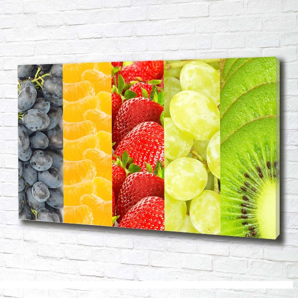 Quadro su tela Frutti colorati