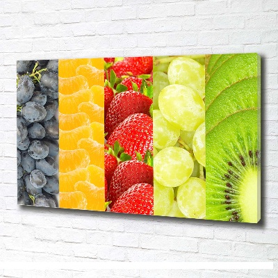 Quadro su tela Frutti colorati
