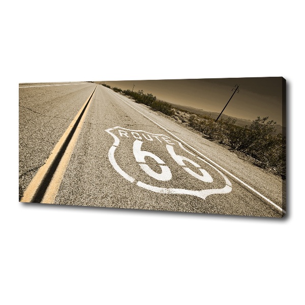 Quadro su tela Strada in California