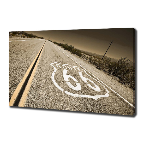 Quadro su tela Strada in California