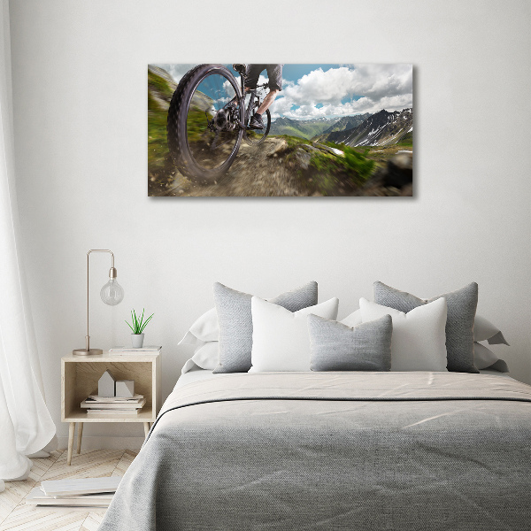 Quadro su tela Mountain bike