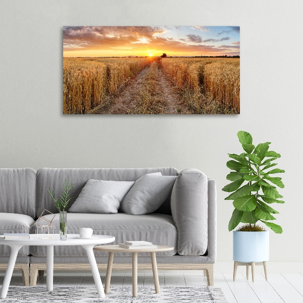 Quadro su tela Campo di grano