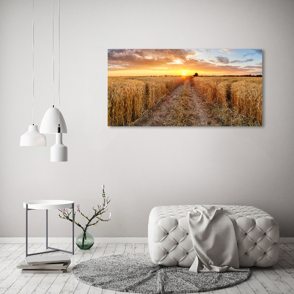 Quadro su tela Campo di grano