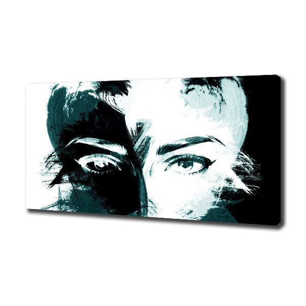 Quadro su tela Donna astratta