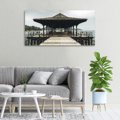 Quadro stampa su tela Molo di Hong Kong