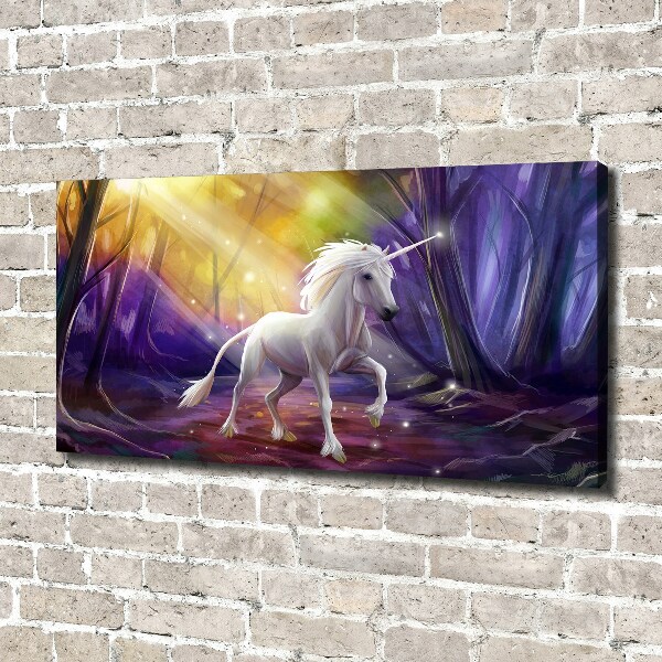 Quadro su tela Unicorno