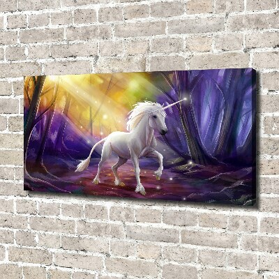 Quadro su tela Unicorno