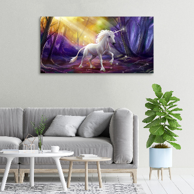Quadro su tela Unicorno