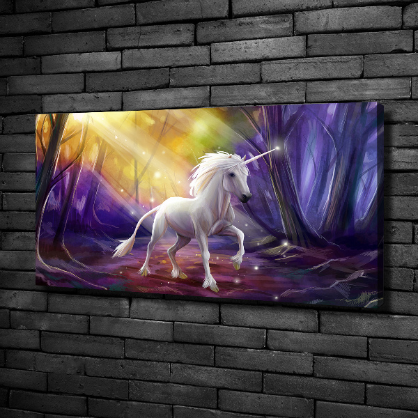 Quadro su tela Unicorno