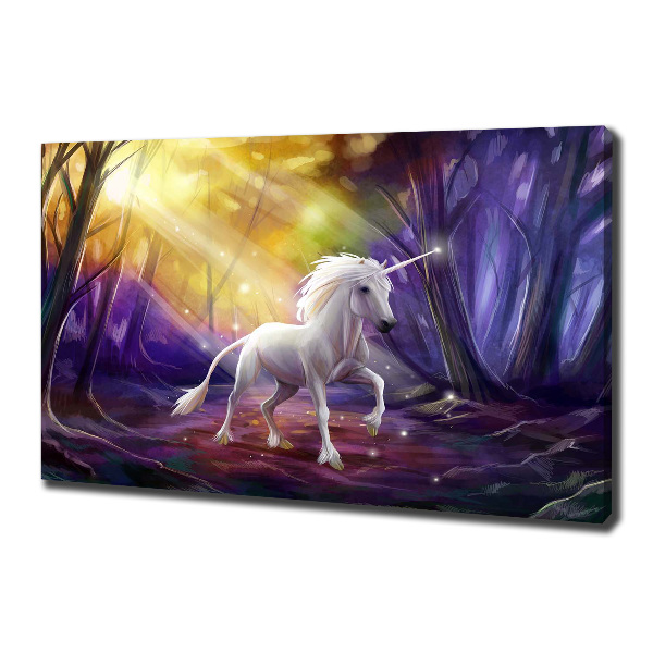 Quadro su tela Unicorno