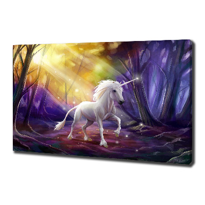 Quadro su tela Unicorno