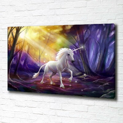 Quadro su tela Unicorno