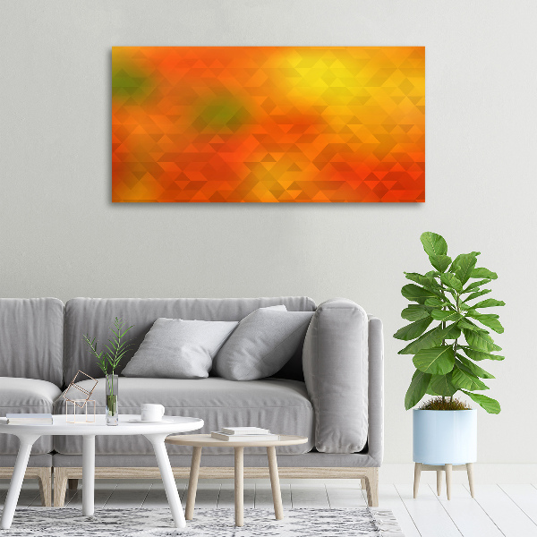 Foto quadro su tela Triangoli astratti