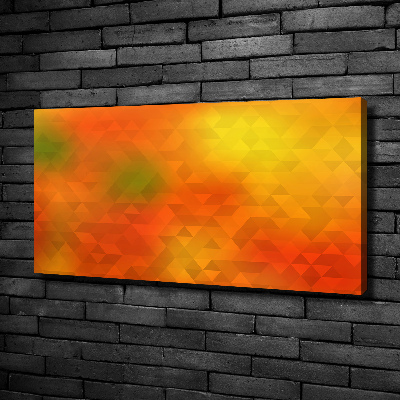 Foto quadro su tela Triangoli astratti