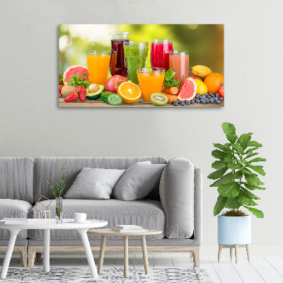Foto quadro su tela Succhi di frutta