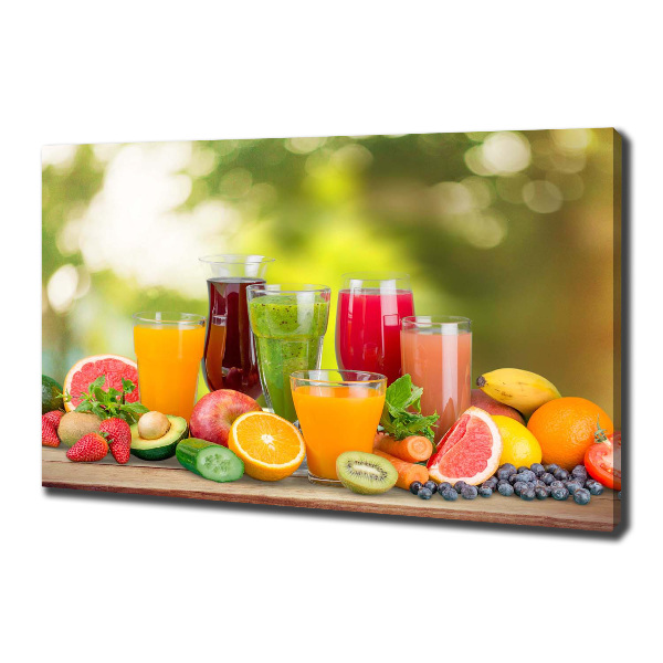 Foto quadro su tela Succhi di frutta