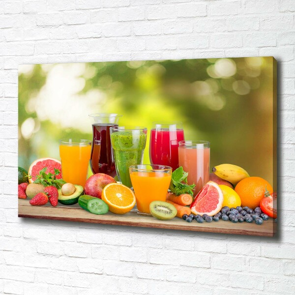 Foto quadro su tela Succhi di frutta