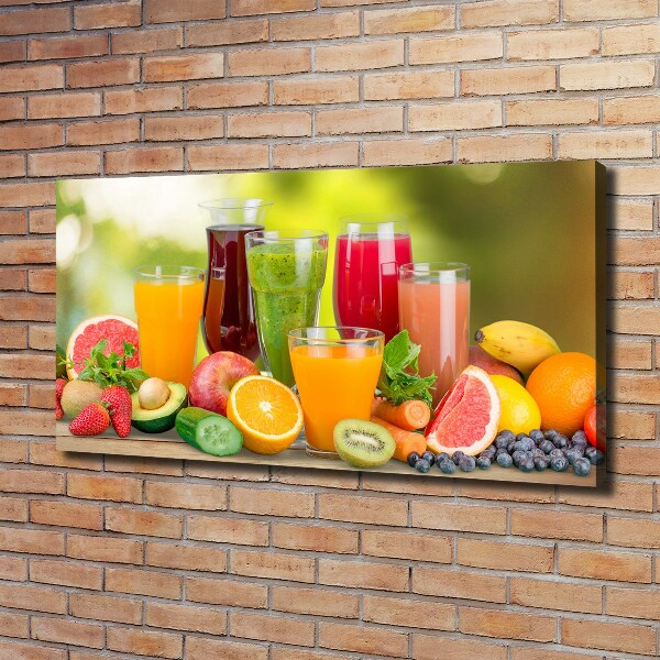 Foto quadro su tela Succhi di frutta