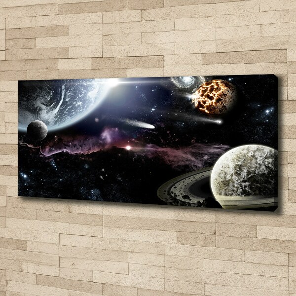 Quadro stampa su tela Galassia