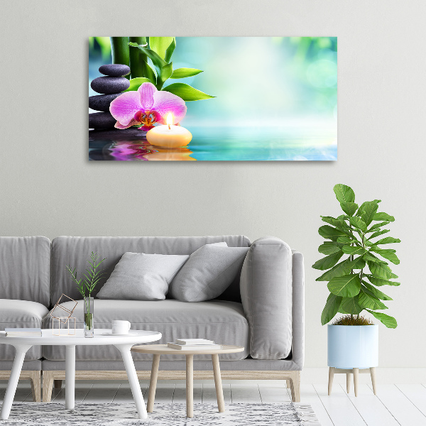 Foto quadro su tela Orchidea di bambù