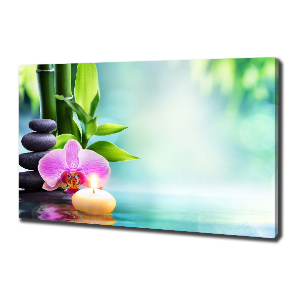 Foto quadro su tela Orchidea di bambù