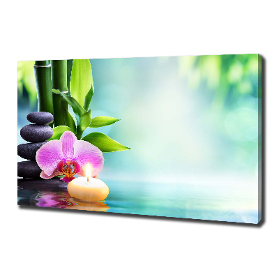 Foto quadro su tela Orchidea di bambù