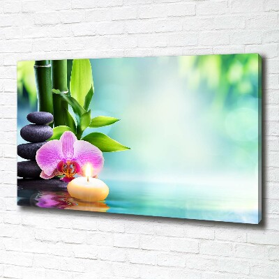 Foto quadro su tela Orchidea di bambù