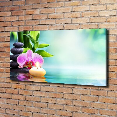 Foto quadro su tela Orchidea di bambù