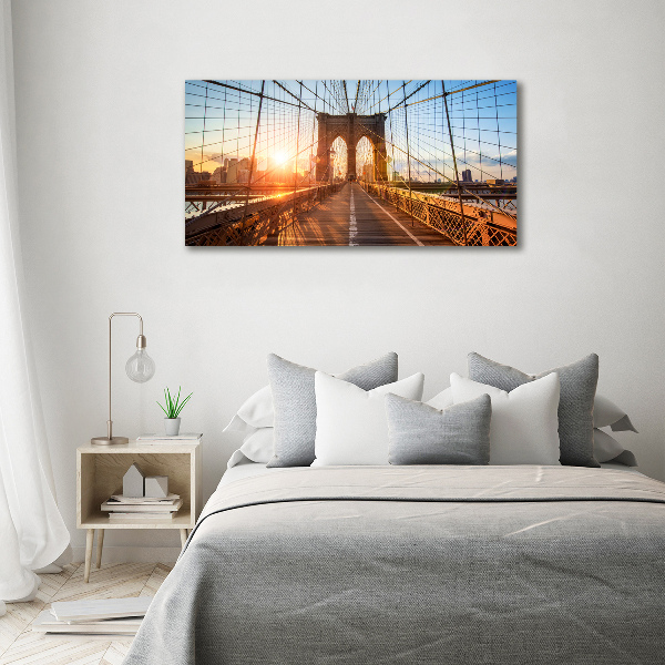Quadro su tela Ponte di Brooklyn