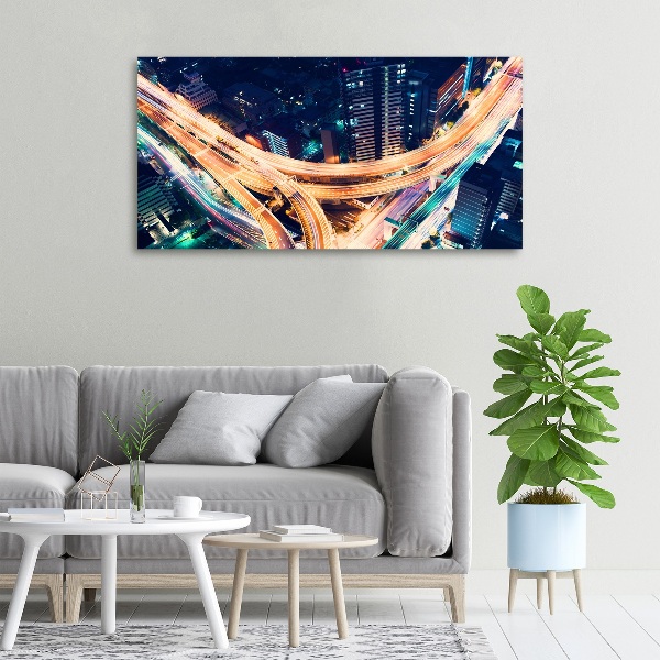 Foto quadro su tela Autostrada di Tokyo