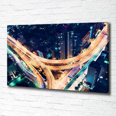 Foto quadro su tela Autostrada di Tokyo