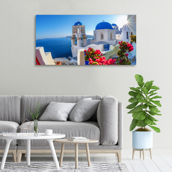 Quadro stampa su tela Santorini, Grecia