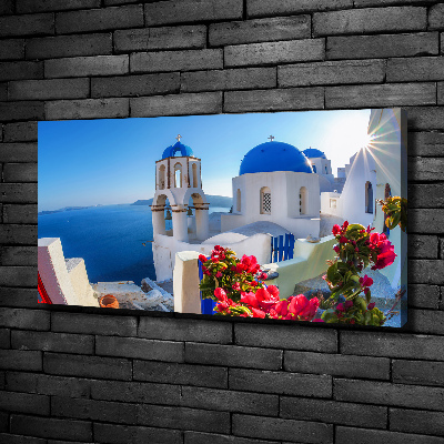 Quadro stampa su tela Santorini, Grecia