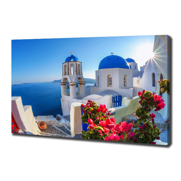Quadro stampa su tela Santorini, Grecia