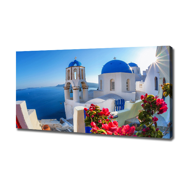 Quadro stampa su tela Santorini, Grecia