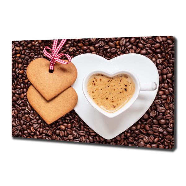 Quadro su tela Caffè e pan di zenzero
