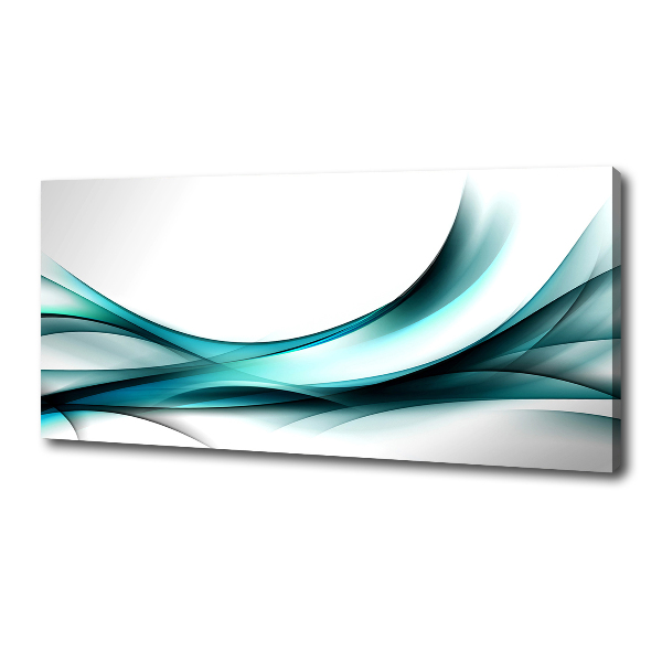 Foto quadro su tela Onde astratte