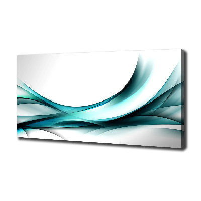 Foto quadro su tela Onde astratte