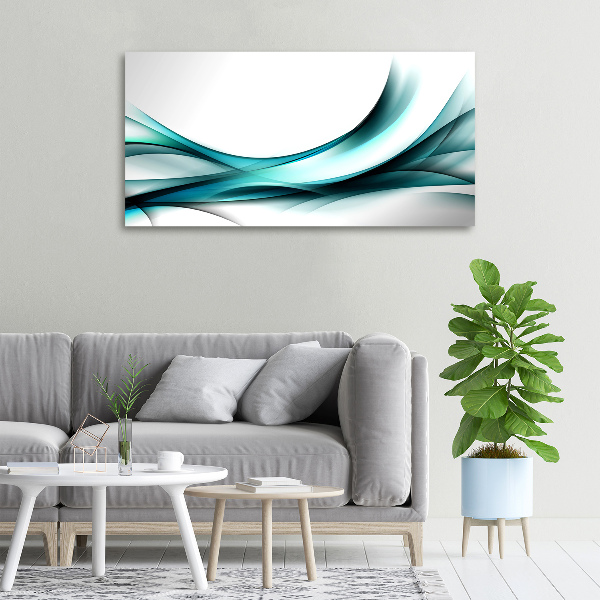 Foto quadro su tela Onde astratte