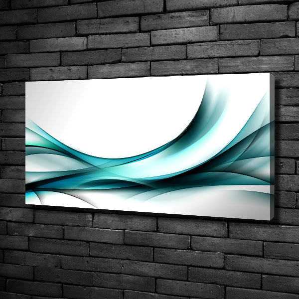 Foto quadro su tela Onde astratte