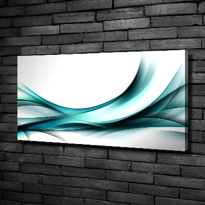 Foto quadro su tela Onde astratte