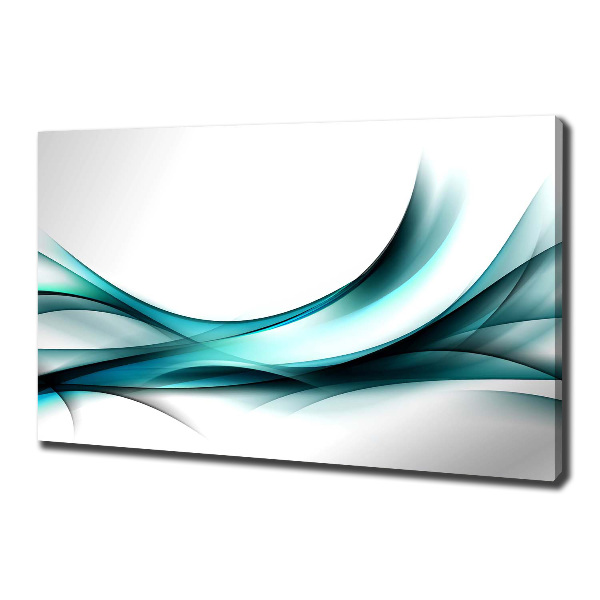 Foto quadro su tela Onde astratte
