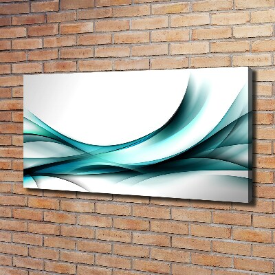 Foto quadro su tela Onde astratte