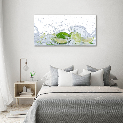 Foto quadro su tela Calce e acqua