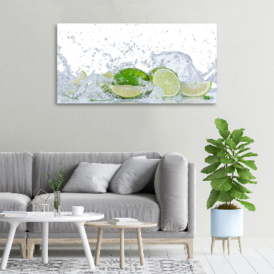Foto quadro su tela Calce e acqua