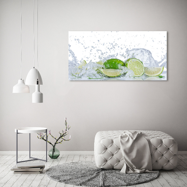 Foto quadro su tela Calce e acqua