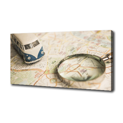 Foto quadro su tela Simbolismo del viaggio