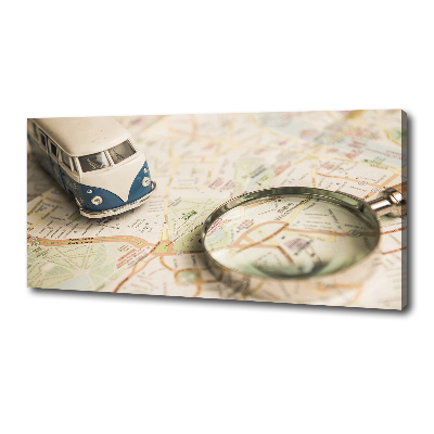 Foto quadro su tela Simbolismo del viaggio