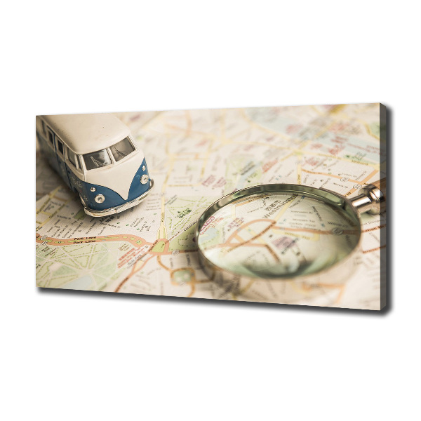 Foto quadro su tela Simbolismo del viaggio